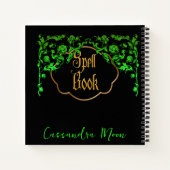 ロマンチック童話自然魔法魔導書 ノートブック (裏面)