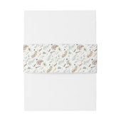 ロマンチック素朴なソープベリーバンドラベルラップ 招待状ベリーバンド (裏面例)