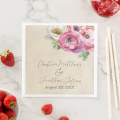 ロマンチック素朴なピンクと白のランヌカルス (インサイチュ)