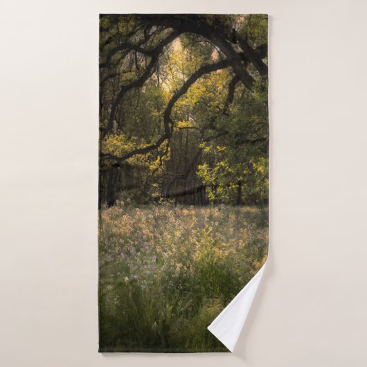 ロマンチック素朴なフローラ魅惑された森の花Ba バスタオルセット (バスタオル)