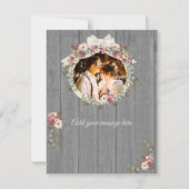 ロマンチック素朴な休日4フォトコラージュ (裏面)