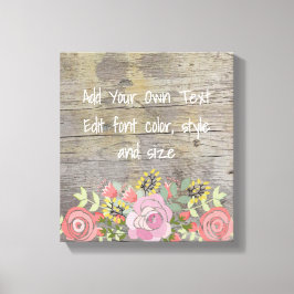 ロマンチック素朴シック キャンバスプリント