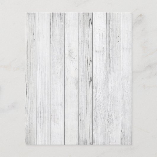 ロマンチック素朴レッドローズバジェット結婚式招待状 (裏面)