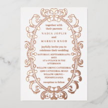 ロマンチック結婚なアールヌーボーバラ