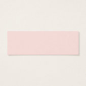 ロマンチック結婚なフローラのギフトレジストリ挿入カード (裏面)