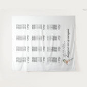 ロマンチック結婚なフローラのタペストリー装飾 タペストリー (正面(横))