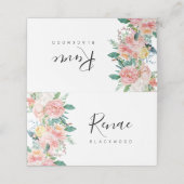 ロマンチック結婚なフローラの護衛カード、フローラ プレイスカード (外部開封)