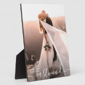 ロマンチック結婚な写真展 フォトプラーク (側面)