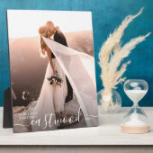 ロマンチック結婚な写真展 フォトプラーク (側面)