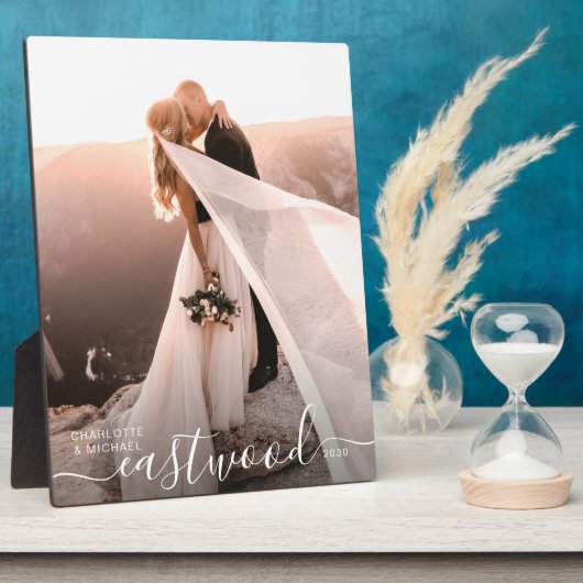 ロマンチック結婚な写真展 フォトプラーク (側面)