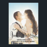 ロマンチック結婚な台本の発表 – 黒 招待状<br><div class="desc">ベリモダンースタイリッシュ・ベリー・スウィート・デザインからの発表。デザインショールーム(WWW.BERRYBERRYSWEET.COM)その他のデザインオプションと色が利用可能。</div>