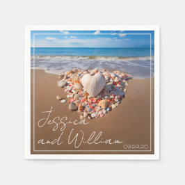 ロマンチック結婚な夏 スタンダードカクテルナプキン