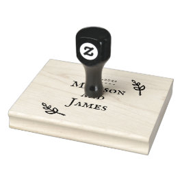 ロマンチック結婚な手作り ラバースタンプ