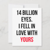 ロマンチック結婚な記念日の願いカード シーズンカード (正面)