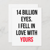 ロマンチック結婚な記念日の願いカード シーズンカード (正面/裏面)