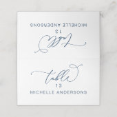 ロマンチック結婚エレガンスディナーゲストネームプレイス プレイスカード (外部開封)