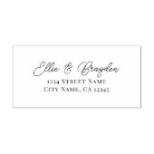 ロマンチック結婚スクリプトの差出人住所ラバースタム ラバースタンプ (インプリント)