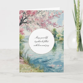 ロマンチック結婚湖 カード