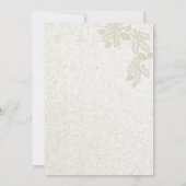 ロマンチック結婚馬車 招待状 (裏面)