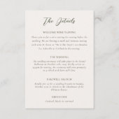 ロマンチック絵画バロックフローラ結婚ズ詳細 エンクロージャーカード (正面)