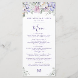 ロマンチック繊細なフローララベ結婚ンダーズディナー メニュー