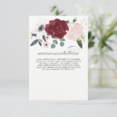 ロマンチック花模様宿泊施設 エンクロージャーカード (スタンド正面)