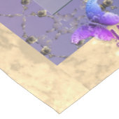 ロマンチック華美バラバタフライ誕生日テーブルクロス テーブルクロス (アングル)