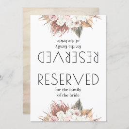 ロマンチック葉な乾結婚ヤシの看板