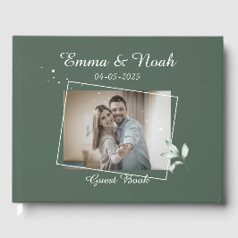 ロマンチック葉グリー結婚ズの写真 ゲストブック