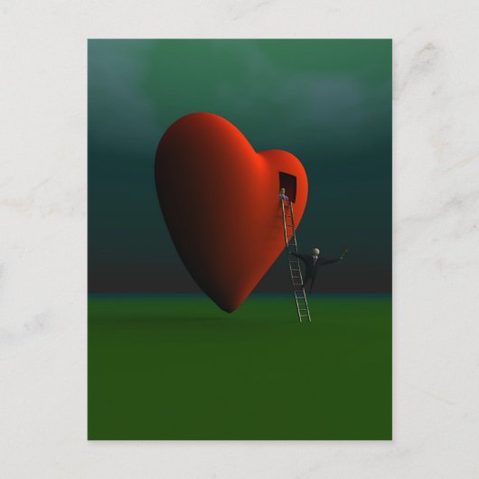 ロマンチック葉書 ポストカード (正面)