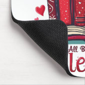 ロマンチック読ズビーズコージーバレンタインギフト マウスパッド (コーナー)