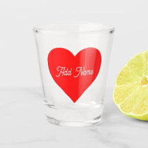 ロマンチック赤いハート パーソナライズされた