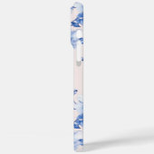 ロマンチック赤面ブルーフローラ Case-Mate iPhoneケース (裏面 / 左)
