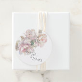 ロマンチック赤面牡丹結婚フローラ フェイバータグ (インサイチュ)