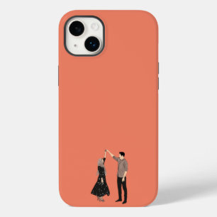 ロマンチック踊りカップルのコラール Case-Mate iPhone 14 PLUSケース