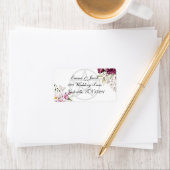 ロマンチック開花フローラ牡丹星形五角形 ラベル (インサイチュ)