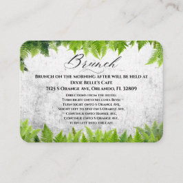 ロマンチック離れファン結婚ズブランチ エンクロージャーカード