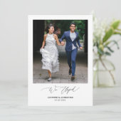 『ロマンチック黒脚結婚本』 招待状 (スタンド正面)