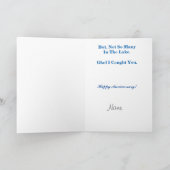 ロマンチック&おもしろい魚釣り記念カード カード (内部)