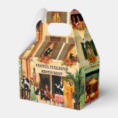ロマンチック イタリアン 感謝の気持ちを表すギフトボックス フェイバーボックス (正面サイド)