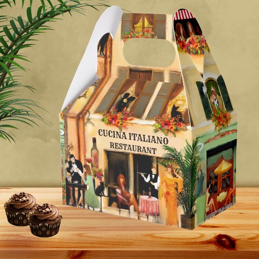 ロマンチック イタリアン 感謝の気持ちを表すギフトボックス フェイバーボックス