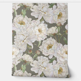 ロマンチック&エレガンスウォーターのカラーフローラ壁紙 壁紙