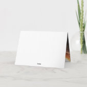 ロマンチック⎥エレガンス結婚の折り畳み写真カード カード (裏面)