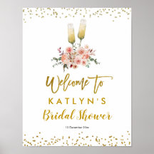 ロマンチック ゴールド ラブへようこそ サイン