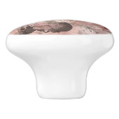 ロマンチック・スチームパンク |アンティークヴィンテージエフェメラ セラミックノブ (側面)