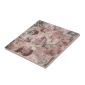 ロマンチック・スチームパンク |アンティークヴィンテージエフェメラ タイル (側面)