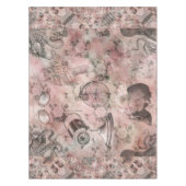 ロマンチック・スチームパンク |アンティークヴィンテージエフェメラ テーブルクロス (正面)