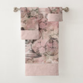 ロマンチック・スチームパンク |アンティークヴィンテージエフェメラ バスタオルセット (インサイチュ)