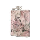 ロマンチック・スチームパンク |アンティークヴィンテージエフェメラ フラスク (左)