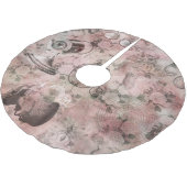 ロマンチック・スチームパンク |アンティークヴィンテージエフェメラ ブラッシュドポリエステルツリースカート (アングル)